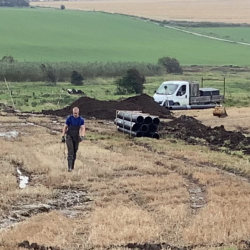 Klar til udskiftning af en anden hovedledning