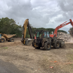 Hydrema 806 og OK RH 6,5