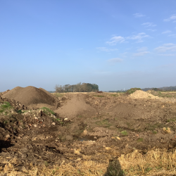 Alt bliv graved igemmen og igemmen risterskovl