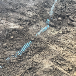 Dræn du ikke når man bare smide den ned i en grøft og jævne den