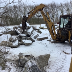 Oilhammen på hydrema 906